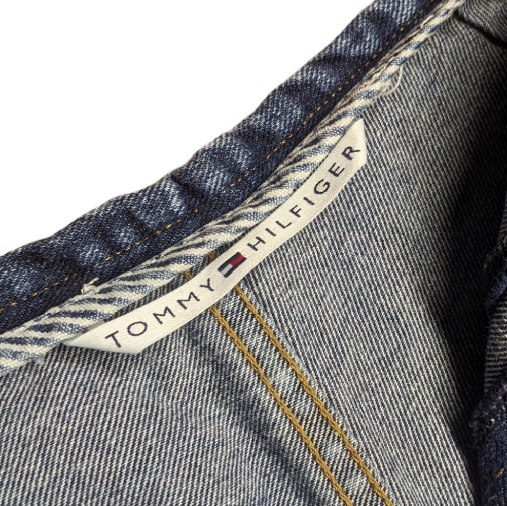 Tommy Hilfiger Ladies Denim Jean Shorts Size 12 - Picture 9 of 10